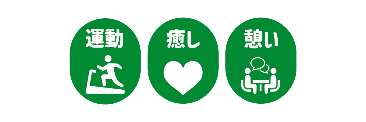 運動・癒し・憩い